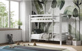 Flair FurnishingsFlair Callisto Shorty Size (75cm x 175cm) Bunk Bed Frame White - Rest Relax