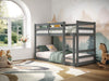 Flair FurnishingsFlair Shasha Low Shorty Bunk Bed Grey - Rest Relax