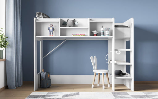 Flair FurnishingsFlair Wizard Junior Mid High Sleeper Bed White - Rest Relax