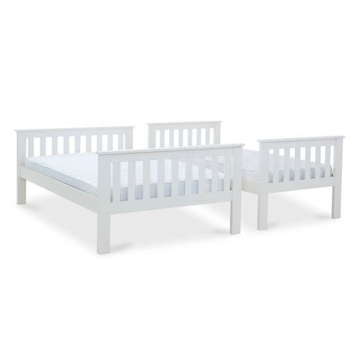 BedmasterCarra White Triple Sleeper - Rest Relax