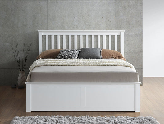 Bedmaster Malmo-manhattan-white-wooden-ottoman-bed